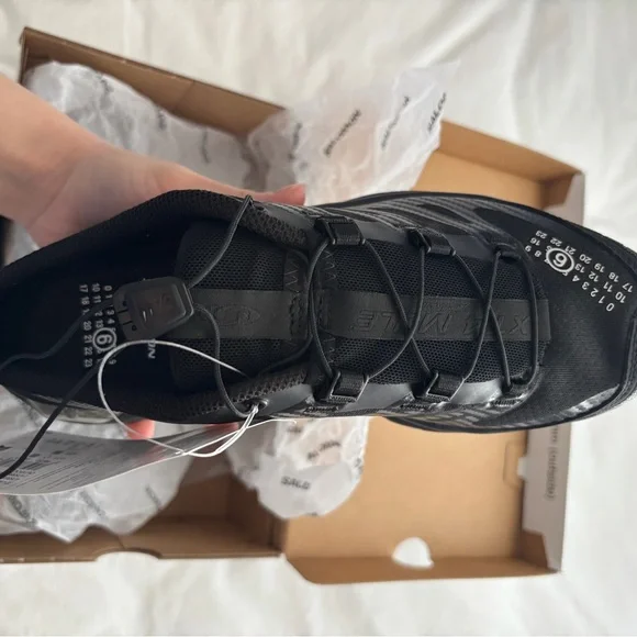 Salomon XT-4 Mule MM6 Maison Margiela Black Shoes - Picture 6 of 10